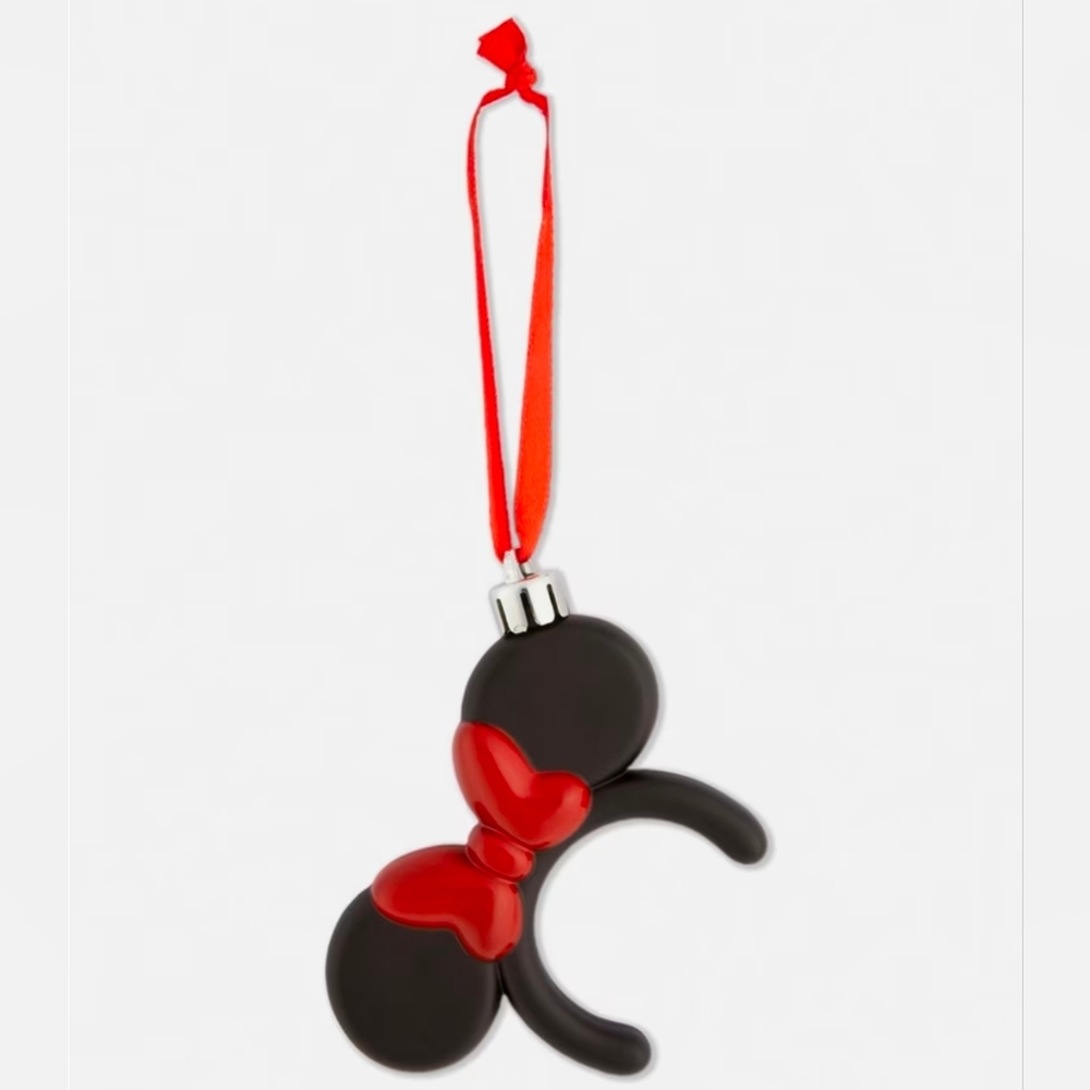 Primark Black and Red Minnie Mouse Ornament